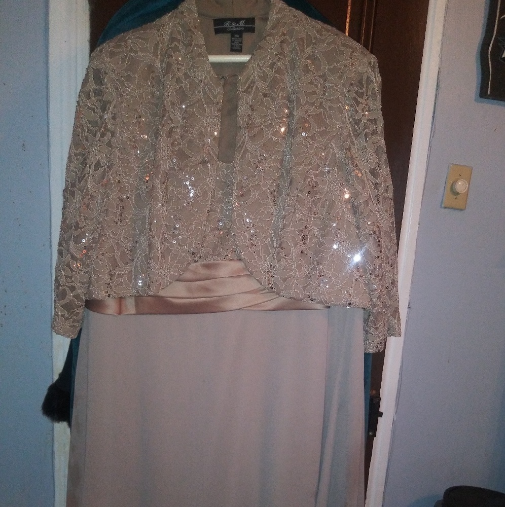 Two piece cocktail dress